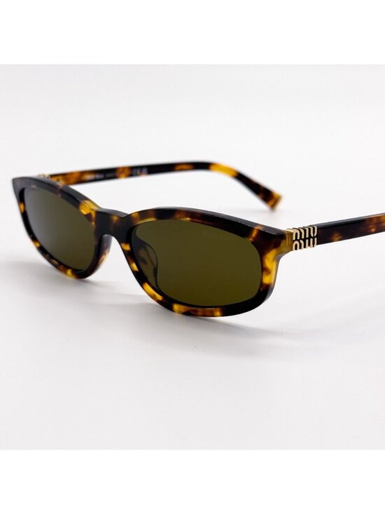 NEW MIU MIU SUNGLASSES MUA06S 14L09Z WOMEN HAVANA MU A06S, SMU A06 EYEWEAR main image 5